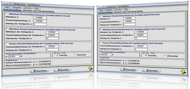 MathProf - Stichproben - Stichprobenauswahl - Stichprobenberechnung - Stichprobenergebnis - Stichprobenentnahme  - Stichprobenfehler - Stichprobenkontrolle - Stichprobenmittelwert - Stichprobenprüfung - Stichprobenstandardabweichung - Stichprobentest - Stichprobenvarianz - Stichprobenwert - Beispiel - Rechner - Berechnen