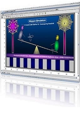 SimPlot 1.0 - Screenshots von Animations-Beispielen, welche mit SimPlot erzeugt wurden