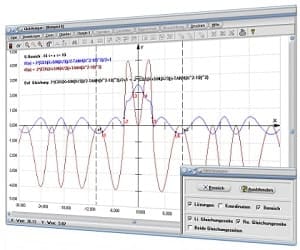 MathProf - Software zur Darstellung und interaktiven Analyse mathematischer Zusammenhänge