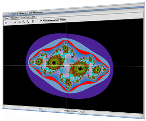MathProf - Mandelbrot - Chaotisches System - Fraktale Geometrie - Rechner - Mandelbrot Set - Grafik - Fraktale - Mandelbrotmengen - Juliamengen