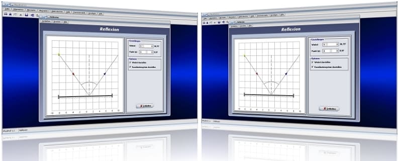PhysProf - Lichtreflexion - Ausfallwinkel - Reflexionswinkel - Einfallswinkel - Formel - Berechnen - Arbeitsblatt - Arbeitsblätter - Unterrichtsmaterial - Unterrichtsmaterialien - Gerichtete Reflexion - Physik - Physikalisch - Winkel - Licht - Vektoren - Lichtweg