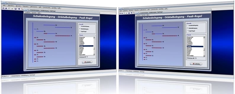 PhysProf - Schalenbelegung - Elektronen - Ordnungszahl - Orbitalmodell - Schalen - Modell - Atom - Orbitale - Schalen und Orbitale - Schalen und Elektronen - Orbitalbelegung - Orbitalbesetzung - Atomhüllen - Atommodell - Elektronenkonfiguration - Anzahl der Elektronen - Pauli-Regel - Pauli-Prinzip