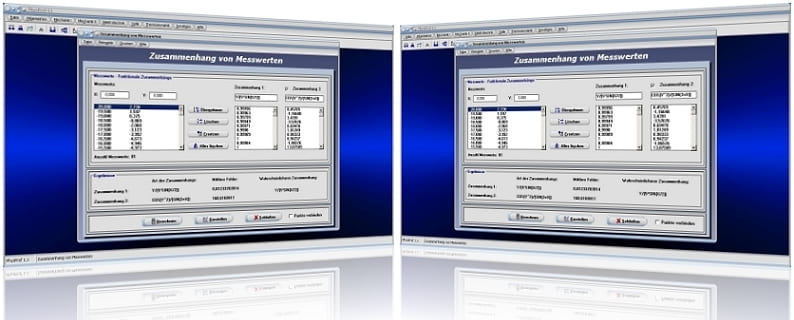 PhysProf - Messwerte - Zusammenhang - Zusammenhänge - Messwertpaare - Wahrscheinlichkeit - Daten - Kleinster mittlerer quadratischer Fehler - Funktionsgleichung - Mittlerer Fehler - Auswertung - Fehler - Analyse - Relation - Rechner - Darstellen - Grafik