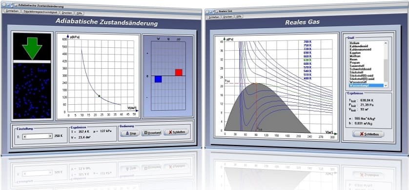 PhysProf 1.1 - Bilder und Beschreibungen zu Modulen zum Fachthemengebiet Thermodynamik