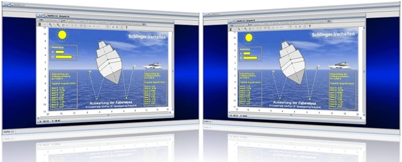 SimPlot - Grafiken - Rechner - Darstellen - Zeitkonstante - Schritte - Zyklus - Zykluszeit - Takt - Fortschritt - Schritt - Fortschreitend - Schrittfolge - Schrittsteuerung - Schrittweise Bewegung - Drehung - Rotation - Translation - Plotter