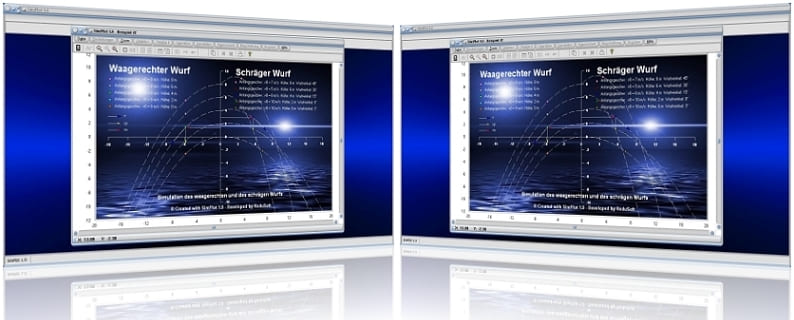 SimPlot - Grafiken - Rechner - Darstellen - Animation - Simulation - Ablaufsimulation - Bewegung - Bewegliche Objekte - Bewegliche Gebilde - Bewegte Abläufe - Bewegungsabläufe - 2D - Bewegen - Geradlinige Bewegung - Krummlinige Bewegung - Drehbewegung - Kreisförmige Bewegung - Beschleunigte Bewegung - Gebremste Bewegung - Lineare Bewegung