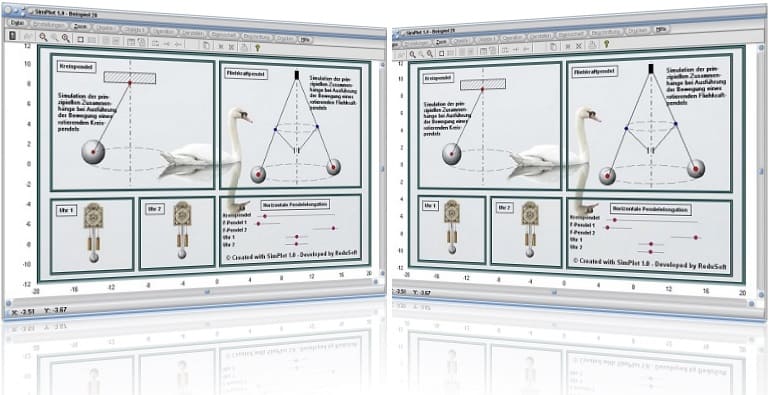 SimPlot - Pendel - Simulation - Darstellung - Technisch - Physik - Programm - Software - Beschleunigung - Abbremsung - Wiederholung - Mathematik - Kurvenbahn - Graph - Bild - Bewegung - Schaubilder - Wissenschaft - Forschung - Technik - Technisch - Grafik - Bilder - Schaubild - Plotter - Plotter - Physikalisch - Visualisierung