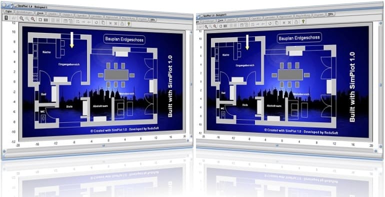 SimPlot - Bauplan - Grafiken - Abbildung - Technische Animationen - Schaubilder - Modellierung - Grafisch - Visualisierung - Illustration