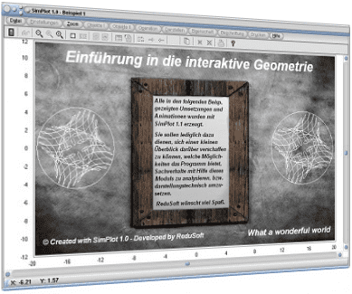 SimPlot - Animiert - Ablauf - Zeitsteuerung - Kurven - Funktionen - Plotten - Infografik - Datenvisualisierung - Computeranimation - Zeichnen 