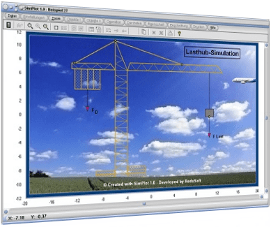 SimPlot - Schaubild - Technik - Auswertung - Animationsgrafiken - Animationsprogramm - Technische Animationen - Zeichnungen - Visualisierung - Echtzeit - Bewegung - Ablauf - Darstellen