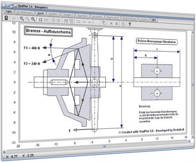 SimPlot - Animiert - Simulativ - Visualisieren - Darstellen - Plotter - Grafik - Bild - Technik