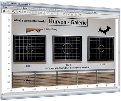 SimPlot - Computersimulation - Präsentationen - Animationen - Computeranimationen - Visualisierung - Software - Bild - Mathematik - Physik