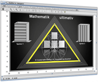SimPlot - Software - Anwendung - Rotationen - Translationen - Zeit - Zeitsteuerung - Zeitgesteuert - Zeitorientiert - Anweisungen - Ablauf - Abläufe - Bedingungen - Zeichenebene - Geometrisches Zeichnen - Simulation