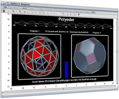 SimPlot - Software - Digitale Zeichnungen - Digitales Zeichnen - Wissenschaftliche Diagramme - Infografiken - Konstruieren - Konstruktion - Geometrische Konstruktion