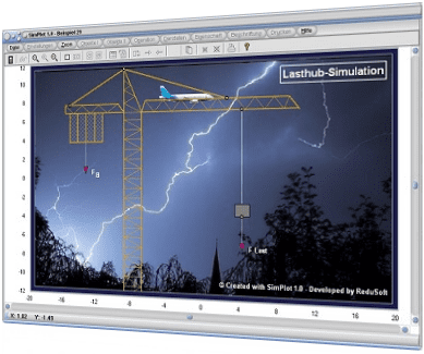 SimPlot - Ablaufsimulation - Bewegung - Bewegliche Objekte - Bewegliche Gebilde - Bewegte Abläufe - Bewegungsabläufe - 2D - Bewegen - Geradlinige Bewegung - Software