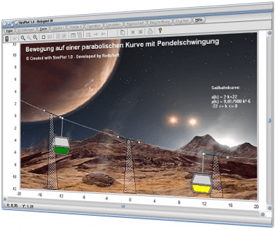 SimPlot - Auswerten - Auswertung - Diagramm - Zeichnen - Zeichnungen - Technisch - Einfluss - Analyse - Analysieren  - Grafiken - Plotten - Animieren