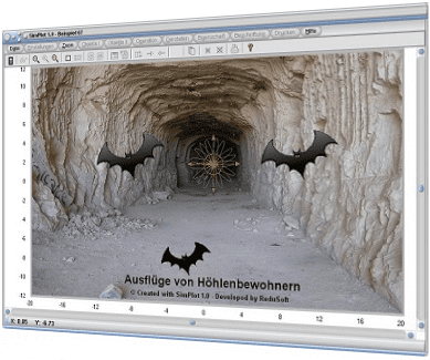 SimPlot - Fledermäuse - Grafiken - Animation - Zeichnen - Software - Bilder - Infografik - Daten - Visualisierung - Animationen - Programm