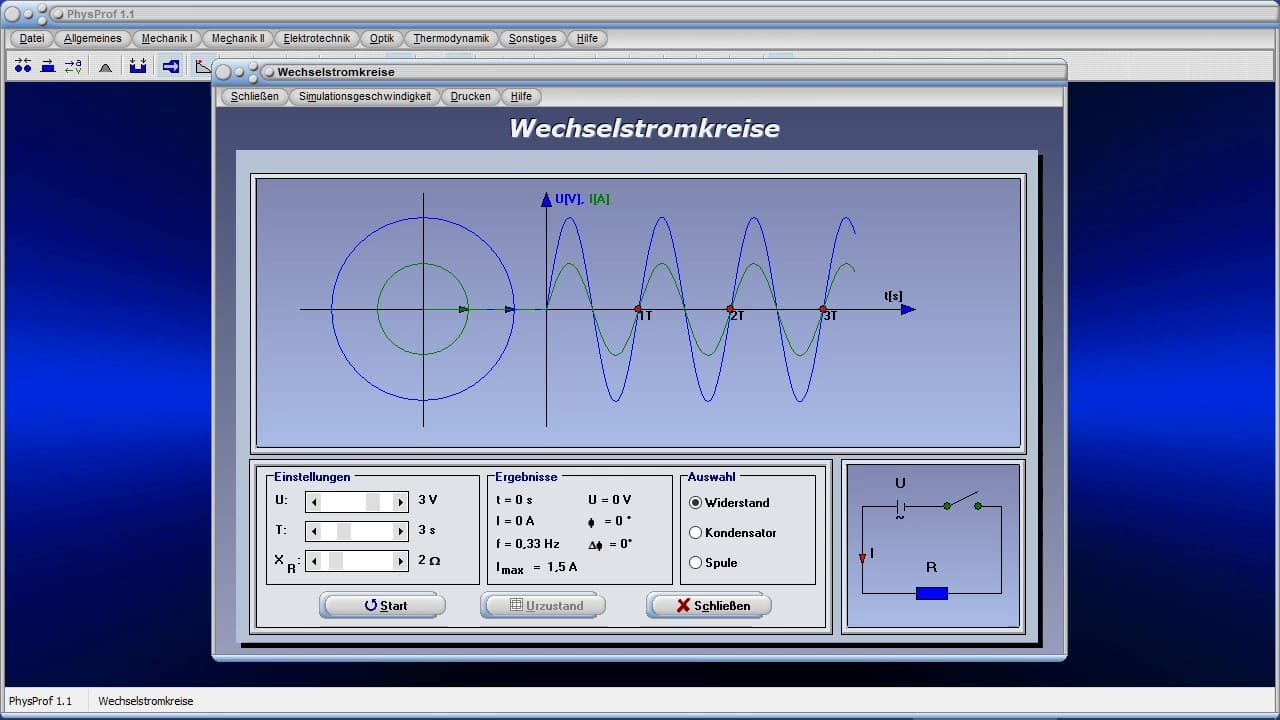 PhysProf 1.1 - Wechselstromkreise