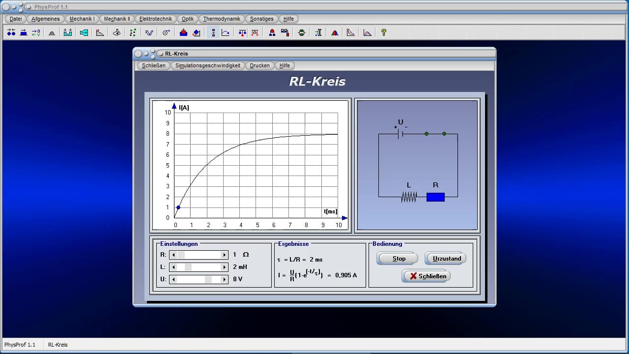 Videos zum Programm PhysProf 1.1