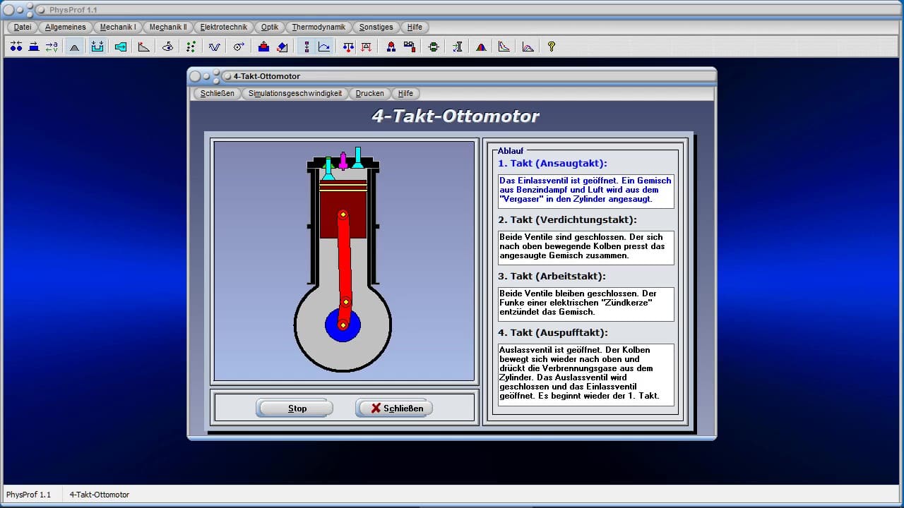 Videos zum Programm PhysProf 1.1