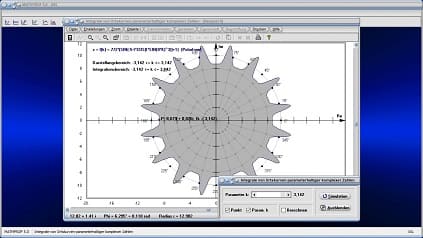 Ortskurven - Komplexe Zahlen - Komplex - Ortskurve - Integral - Bestimmtes Integral - Integrieren - Integralfunktion - Integralrechner - Schwerpunkt - Flächenschwerpunkt - Kurvenlänge - Bogenlänge - Flächenberechnung - Fläche unter Kurve - Absolute Fläche - Graph - Plotten - Grafisch - Bild - Grafik - Bilder - Darstellung - Berechnung - Rechner - Darstellen