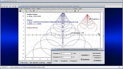 Konforme Abbildung - Winkeltreue Abbildung - Ortskurve - Ortskurven - Komplex - Komplexe Zahlen - Komplexe Funktion - Funktion - Grafik - Bilder - Darstellen - Zeichnen - Definition - Skizzieren - Kartesische Form - Polarform - Parameterform