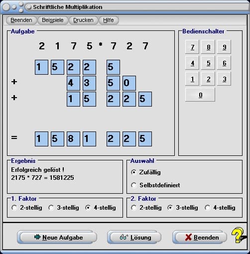 Schriftliches Multiplizieren - Schriftlich Multiplizieren - Rechenverfahren - Rechenschritte - Multiplizieren - Multiplikation - Faktor - Produkt - Rechenoperationen - Rechenmethoden - Grundrechenarten - Zahlenlehre - Rechengesetze - Rechner