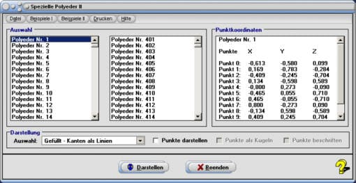 MathProf - Polyeder - Zusammengesetzter Körper - Zusammengesetzte Körper - 3D - Raum - Räumlich - Körper - Punkte - Seitenflächen - Kanten - Ecken - Koordinaten - Liste - Zeichnen - Darstellen - Plotten - Grafisch