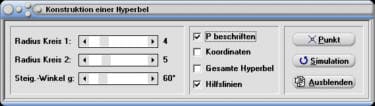 MathProf - Hyperbel - Konstruktion - Konstruieren - Hyperbelkonstruktion - Kreis - Leitkreis - Leitkreise - Gerade - Schnittpunkte - Zeichnen - Darstellen