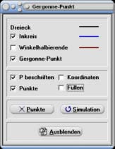 MathProf - Gergonne - Punkt - Dreieck - Winkelhalbierende - Inkreis - Winkel