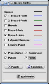MathProf - Dreieck - Umkreis - Rechner - Berechnen - Darstellen - Zeichnen - Grafisch
