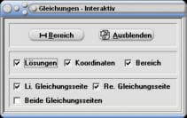 MathProf - Trigonometrische Gleichungen - Exponentialgleichungen - Nichtlineare Gleichung - Trigonometrische Gleichung - Betragsgleichung - Lösen - Rechner