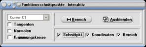MathProf - Schnittpunkte - Berechnen - Schnittpunktberechnung - Schnittpunktbestimmung - Schnittpunkte zweier Funktionen - Schnittpunkte von Graphen - Rechner - Berechnen - Zeichnen - Graph