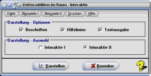 MathProf - Vektor - Vektoren - Räumlich - Rechner - Grafik - R3 - Graph - Grafisch - Plotten - Plotter - Bilder - Darstellung - Zeichnen - Berechnen