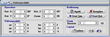 MathProf - Vektorprodukt - Schreibweise - Matrix - Parallelogramm - Normalenvektor - Bilden - Anwendung - Vektoren
