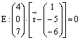 Ebene - Normalenform - Gleichung - 19
