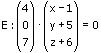 Ebene - Normalenform - Gleichung - 20