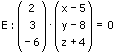 Ebene - Normalenform - Gleichung - 22