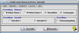 MathProf - Ebenen - Neigungswinkel - Orthogonalität von Ebenen - Parallelität von Ebenen - Schnittgerade von Ebenen - Veranschaulichen - Zeichnen - Rechner - Berechnen