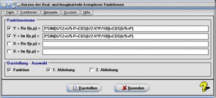 MathProf - Funktionen - Komplex - Komplexe Zahlen - Kurven - Zeichnen - Plotten - Darstellen - Definition - Rechner - Berechnen - Plotter - Darstellen - Monoton wachsende Funktion - Kurvenplotter