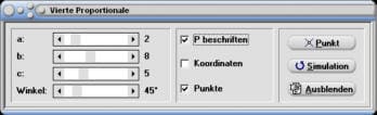 MathProf - Proportionale - Proportionalen - Proportional - Zusammenhang - Zahlen - 4 - Strecken - Graph - Rechner - Berechnen - Darstellen - Zeichnen - Grafisch