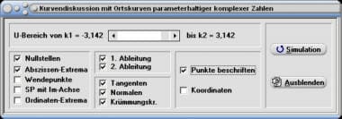 MathProf - Komplex - Ortskurve - Ortskurven - Kurvenuntersuchung - Differenzieren - Extrempunkte - Ableiten - Ableitung - Ableitungen - Berechnen - Erste Ableitung - Zweite Ableitung