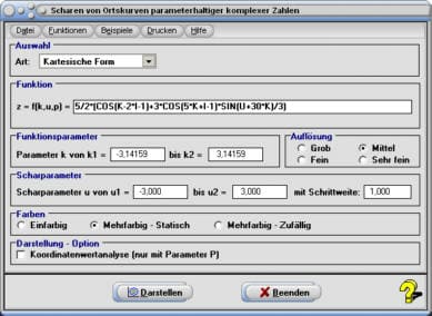 MathProf - Ortskurve - Ortskurven - Komplex - Zahl - Zahlen - Schar - Scharen - Scharparameter - Schar - Scharen - Scharfunktionen