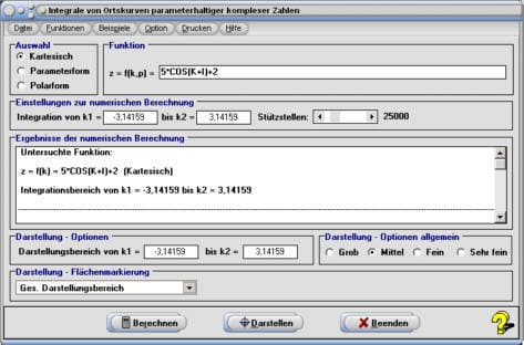 MathProf - Ortskurven - Komplexe Funktion - Komplexe Funktionen - Parameter - Werte - Formel - Integral - Integrieren - Integrale - Plotten - Graphen - Integralrechner - Kurvenlänge - Rechner - Berechnen