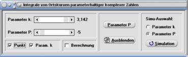 MathProf - Ortskurven - Komplexe Funktionen - Komplex - Grafisch integrieren - Integrale berechnen - Bogenlänge - Rotationsvolumen - Werte - Funktion - Werte - Berechnung - Zeichnen