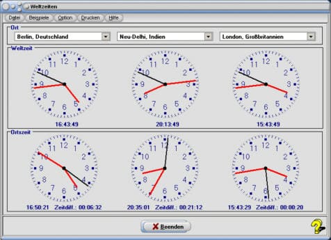 MathProf - Uhrzeit - Uhrzeiten - Sonnenzeit - Weltzeitrechner - Erklärung - Rechner - Berechnen - Ort