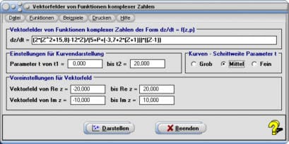 MathProf - Vektorfeld - Vektorfelder - Komplex - Komplexe Zahlen - Realteil - Imaginärteil - Real - Imaginär