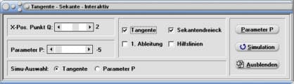 MathProf - Sekantensteigung - Funktion - Positive Steigung - Negative Steigung - Änderungsrate - Änderungsraten - Rechner - Berechnen