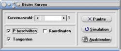 MathProf - Bezier Kurve - Bezier Kurven - Bezier - Spline - Generator - Interpolation - Darstellen - Formel - Zeichnen - Plotten