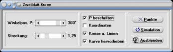 MathProf - Trisektrix - Formel - Funktion - Gleichung - Fläche - Flächeninhalt - Kreis - Asymptote - Definition - Graph - Rechner - Berechnen - Darstellen - Zeichnen - Plotten